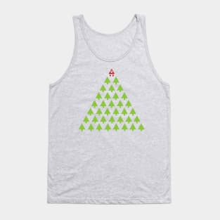 Santa Claus in the forest Tank Top